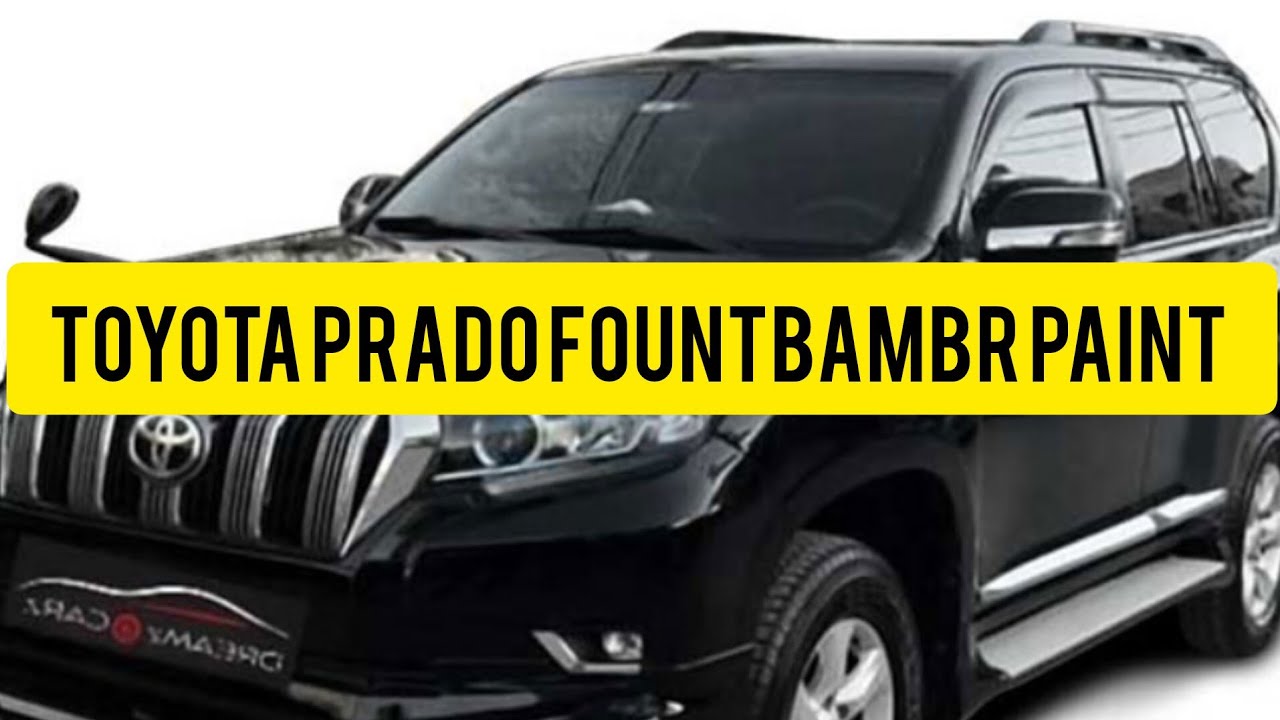 Prado bumper paint