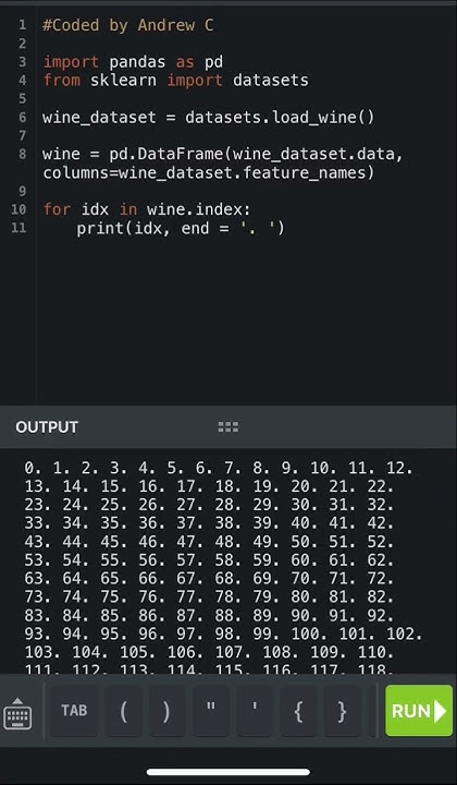 Python Bytes - Panda Dataframe Print Index #datascience #python #coding ...