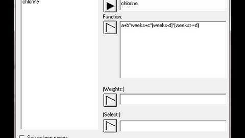 Tips, Tricks and Timesavers: Using Statgraphics Operators