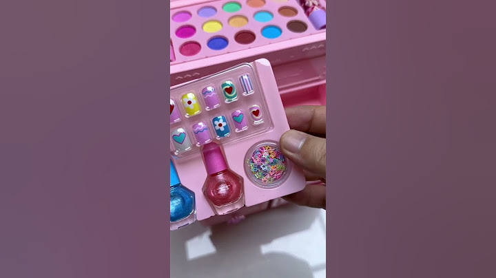 A high-end makeup gift box for my daughter on her birthday!  #diy