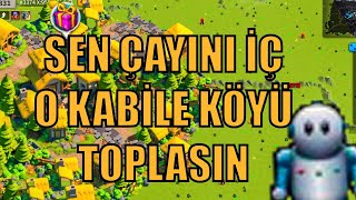 OTOMATİK KABİLE KÖYÜ TOPLADIM!! / Rise Of Kingdoms