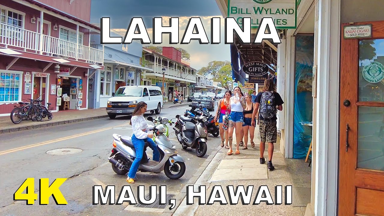 walking tour of maui