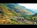 Drone Views of Switzerland in 4k: Realp with Furka Steam Train