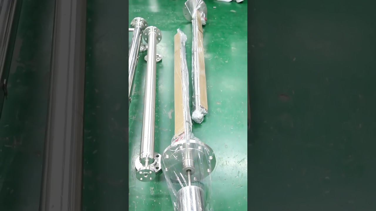 Top-mounted magnetic level gauge 