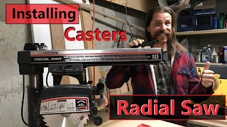 Radial Arm Saw on Wheels