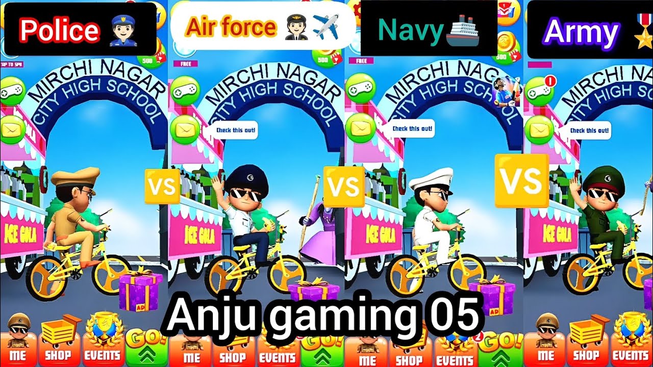 little Singham cycle race 🆚 all characters 😱|| 