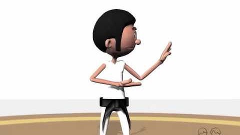 TMAU - Taekwondo   Blocking   Double Knife Hand Block Boy