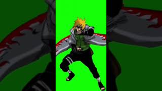 Sasuke Naruto Minata Green Screen Bakgrand