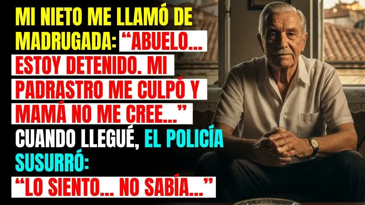HISTORIA REAL： MI NIETO ME LLAMÓ LLORANDO DESDE LA COMISARÍA： “TENGO MIEDO DE MI PADRASTRO”