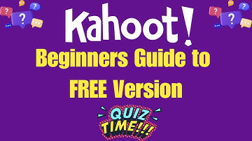How can I create a Kahoot quiz? 2024 Version