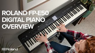 Roland FP-E50 video