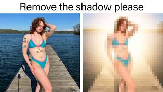 Taking Photoshop Requests Way Too Literally