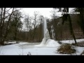 Winter Impressionen aus der Pfalz - Der Springbrunnen an der Königsmühle