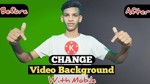 How To Change Video Background In Kinemaster (Android & iOS) | Video Ka Background Kaise Change Kare