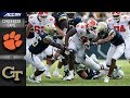 Clemson vs. Georgia Tech Condensed Game | 2018 ACC Football