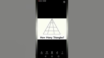 how many triangles#youtubeshorts #video #shorts #triangle#subcribe