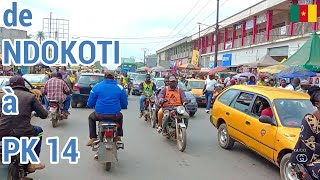 (Douala - Cameroun) De Ndokoti à PK 14  - Trajet Cameroun