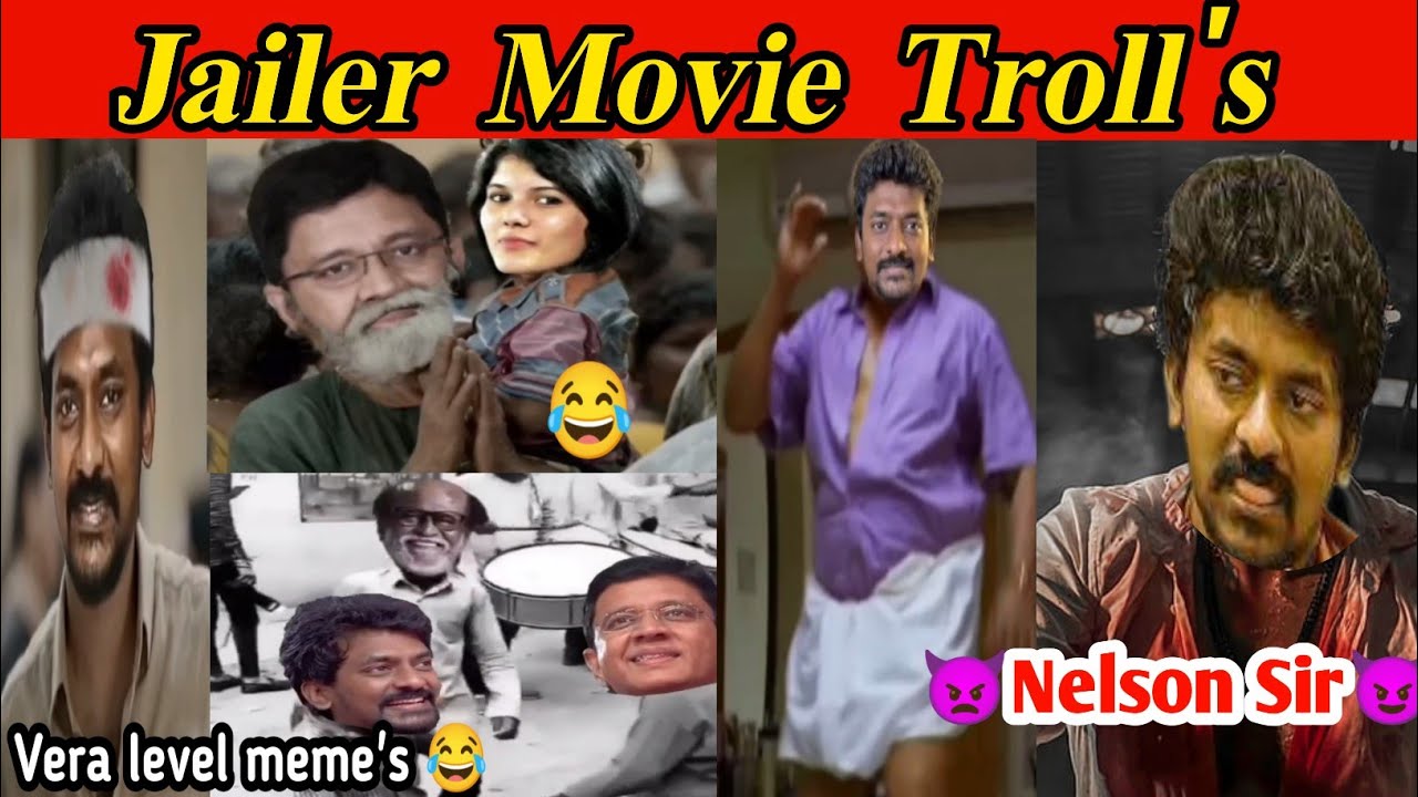Jailer Troll videos 😂😆| Jailer Movie தரமான troll 😂| Super star| Nelson|