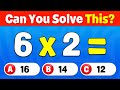 Can You Score 30/40 On This Ultimate Math Quiz? 🧠 40 Tricky Math Questions 🔢 - Knowlio