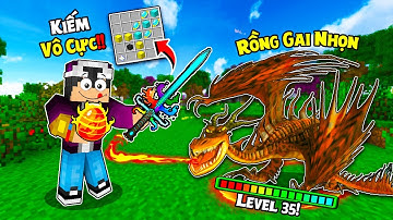 MINECRAFT SIÊU BÍ KÍP LUYỆN RỒNG - TẬP 7 | MỞ TÚI BÍ ẨN RA THANH KIẾM VÔ CỰC?? HUẤN LUYỆN RỒNG GAI
