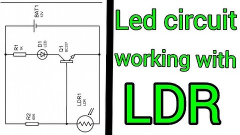 BC547 TRANSİSTÖR KARANLIKTA YANAN LAMBA YAPIMI - LDR İLE KARANLIKTA YANAN LAMBA YAPIMI