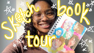 Tour of My MOST Consistent Sketchbook!!!
