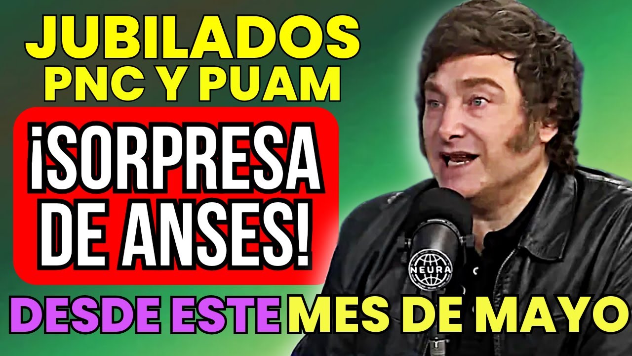 🛑SORPRESA de ANSES por las fechas de pago del BONO para JUBILADOS y ...