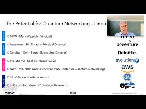 The Potential for Quantum Networking Full Webinar - QED-C Quantum Marketplace