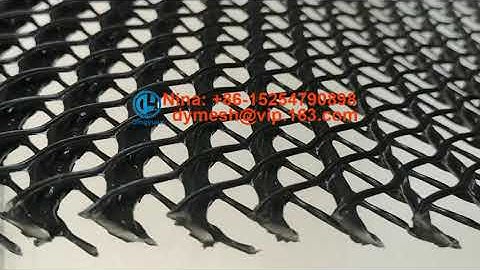 2.2m width palstic 3D geonet machine 8mm thickness water drainage net making machine