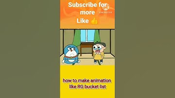 How to animate like rg bucket list on mobile #shortsfeed #shorts
