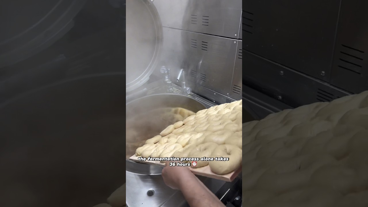 NY bagel shop in London and it’s insane!!!! 