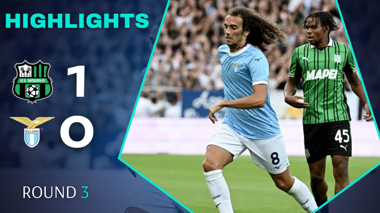 Sassuolo - Lazio | 1-0 | Highlights | Serie A 2025-26 | sassuolo lazio ...