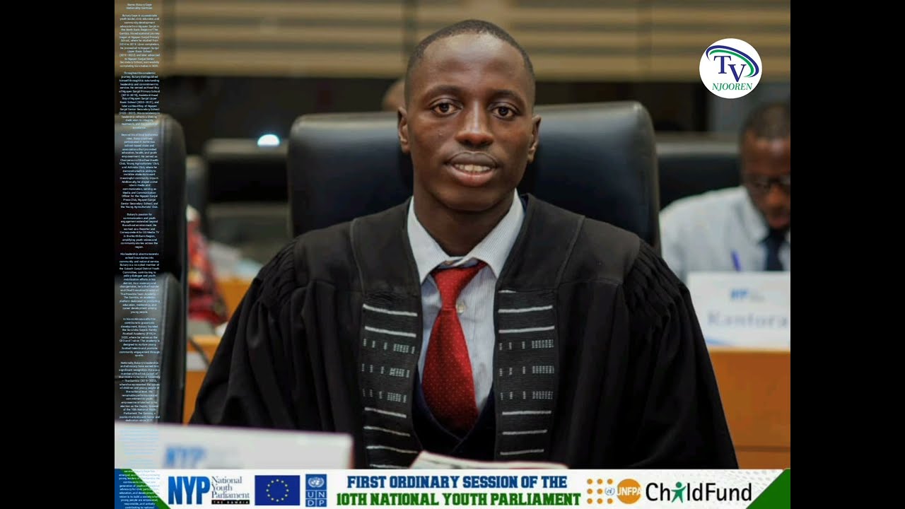 Биография Букари Гайе. Имя: Букари Гайе. Национальность: гамбийец. Букари Гайе — увлеченный лидер...