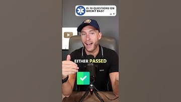 Can You Pass NREMT at 70 Questions?