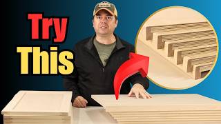 Favorite method to edge shelf with hardwood strip for stronger cabinet shelves
