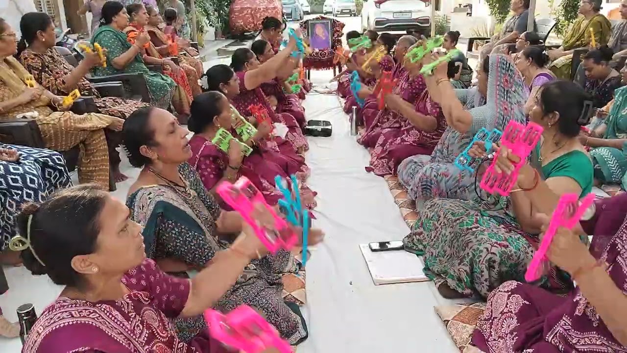 એકસાથે બે કીર્તન ની રમઝટ