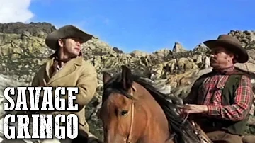 Savage Gringo | Action Movie | WESTERN | Full Length | Classic Cowboy Movie | English