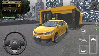 Toyota Sari Taksi̇ Sürme Si̇mülasyon Oyunu - Sari Taksi̇ - Android Gameplay
