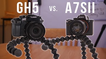 Sony A7Sii vs Panasonic GH5 (Animation)