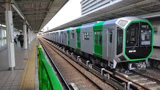 【中央線の過渡期】大阪メトロ20系と400系の行き違いシーン