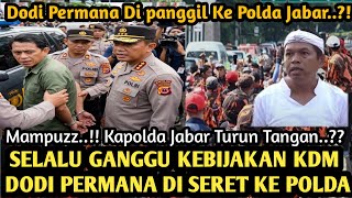 FITN4H & ALWAYS CRITICIZES KDM POLICIES, DODI PERMANA IS SUMMONED BY THE WEST JAVA REGIONAL POLIC...