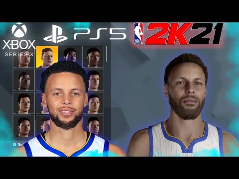 BEST STEPH CURRY FACE CREATION In NEXT GEN NBA2K21! BEST STEPH CURRY BUILD In NEXT GEN NBA2K21