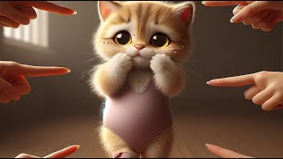 Sad Cat Bullied Cat who loves to Ballet dance becomes a Star #cat #ai (don't give up 😻) by Dela_Graphi 1,132 views 8 days ago 3 minutes, 8 seconds