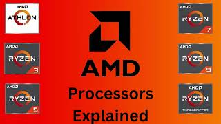 AMD Processors Explained (2024)