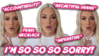 TANA MAKES THE WORST APOLOGY VIDEO EVER MADE!