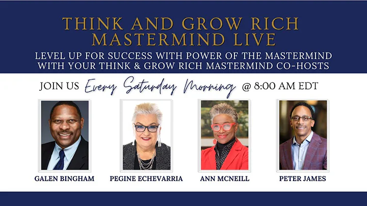 Think & Grow Rich Mastermind LIVE Masterclass June...