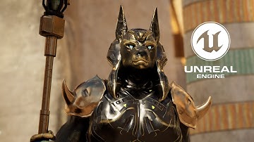 ANUBIS CHARACTER 3D 4k BY Oscar Creativo - Unreal Engine 5