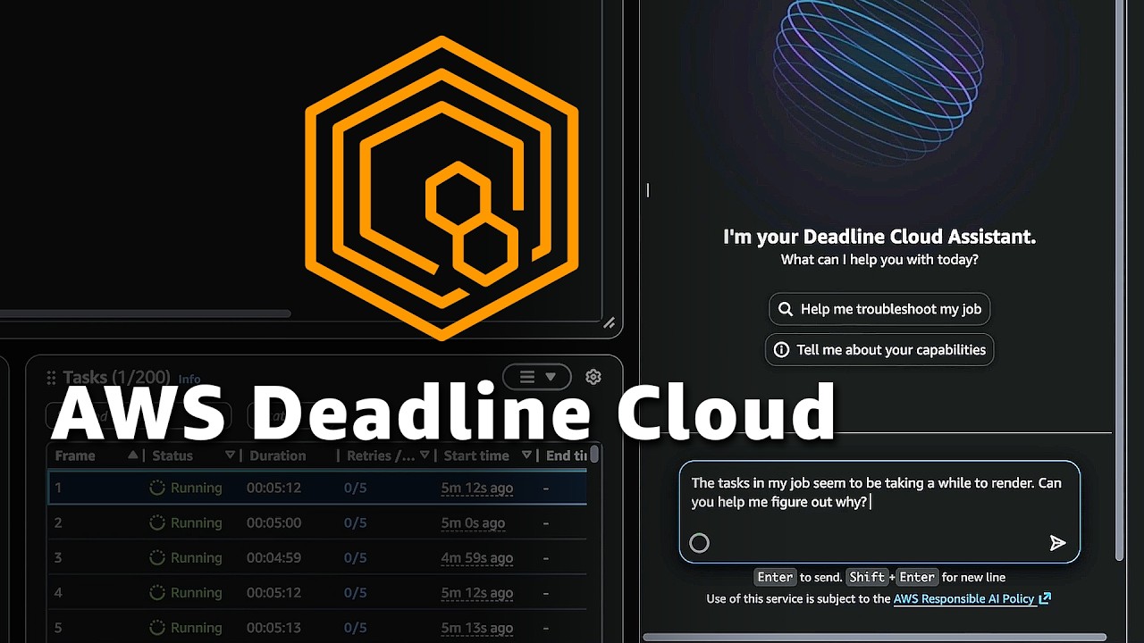 AI-powered render troubleshooting with the new Deadline Cloud Assistant ...
