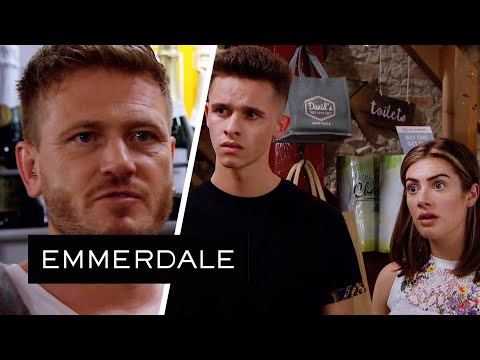 Emmerdale - Victoria and Jacob Find Out David's In Debt and Committing Fraud Through His Insurance