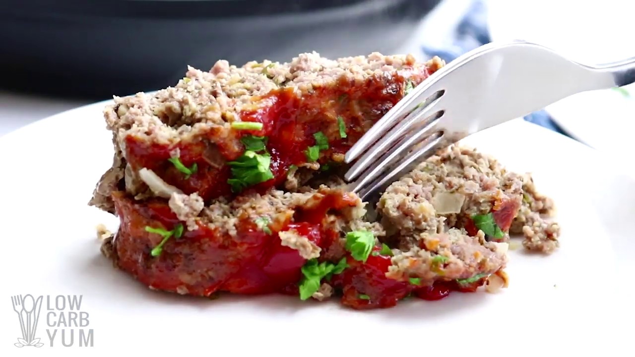 Instant Pot Meatloaf (Keto) YouTube